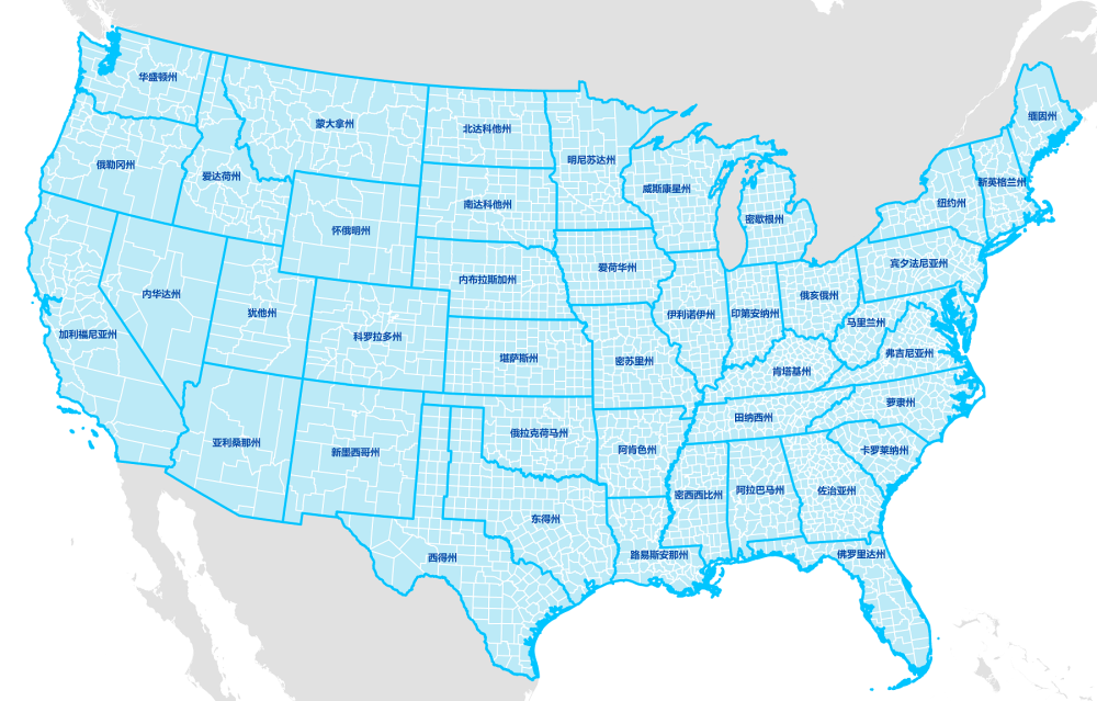希頂世界線美國地圖